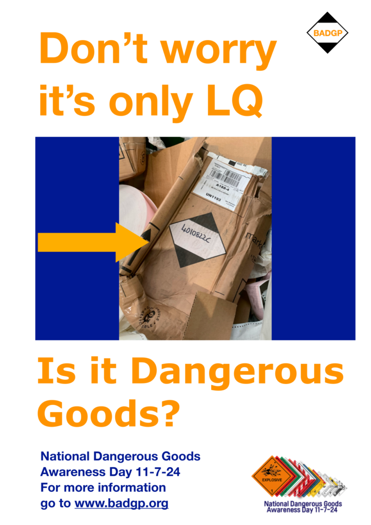 Package with LQ label - it's only LQ